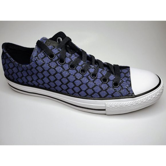 Converse Other - New Converse Canvas Unisex blue black lace up skate sneaker shoes